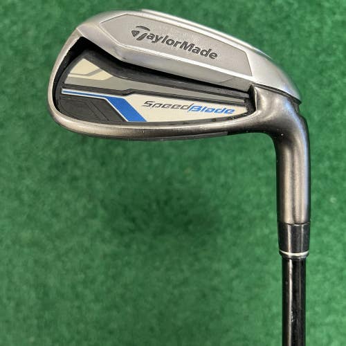 Left Handed TaylorMade SpeedBlade Single 9 Iron MLH Senior M Flex Graphite Shaft