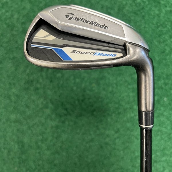 Left Handed TaylorMade SpeedBlade Single 9 Iron MLH Senior M Flex Graphite Shaft