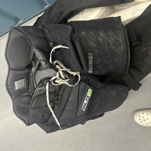 Senior Large Vaughn Ventus SLR3 pro carbon Hockey Goalie Pants Pro Stock (Used)