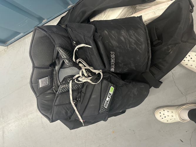 Senior Large Vaughn Ventus SLR3 pro carbon Hockey Goalie Pants Pro Stock (Used)