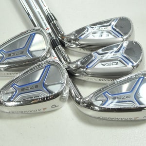 Adams Idea A7 OS 6-PW Iron Set Stiff Flex RH Performance Lite 85 Steel # 204845