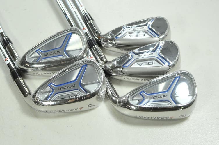 Adams Idea A7 OS 6-PW Iron Set Stiff Flex RH Performance Lite 85 Steel # 204845