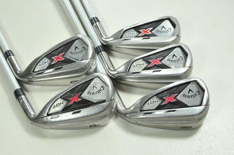 Callaway X Hot 6-PW Iron Set Right Regular Flex 75g Graphite # 204794