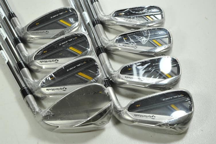 TaylorMade RocketBladez HL 4-PW,SW Iron Set Stiff Flex Right 85g Steel # 204813