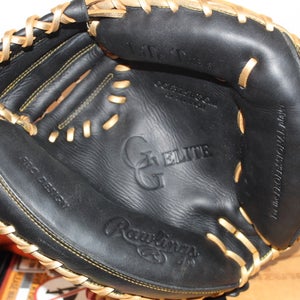 Catcher's RH Rawlings Gold Glove Elite Baseball Glove 32.5" (Used)