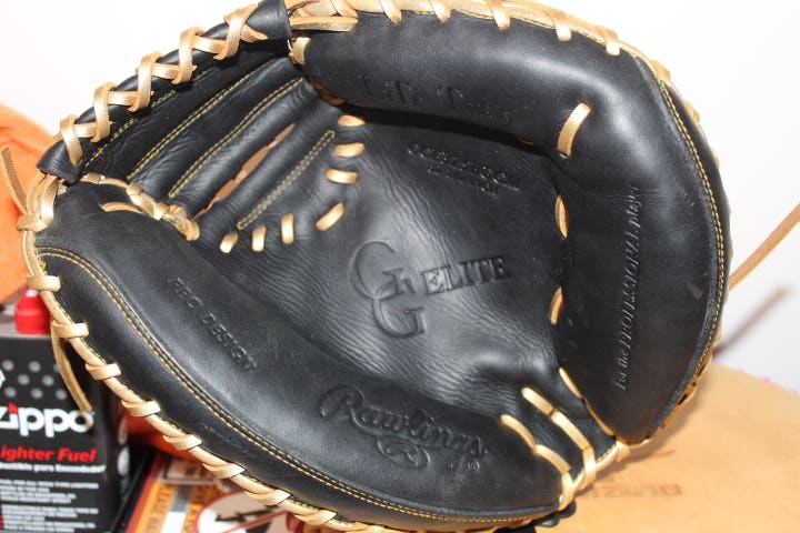 Catcher's RH Rawlings Gold Glove Elite Baseball Glove 32.5" (Used)
