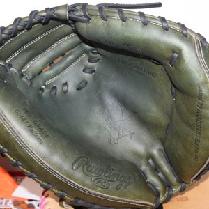Catcher's RH Rawlings Heart of the Hide Baseball Glove 34" (Used)