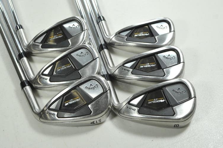 Callaway Rogue ST MAX 2024 6-PW,AW Iron Set Regular Flex RH XP 95 Steel # 204792