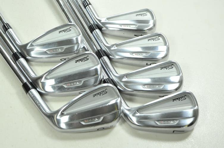 Titleist T100S 2021 4-PW Iron Set X-Stiff Flex Right NS Pro Modus3 Steel #203869