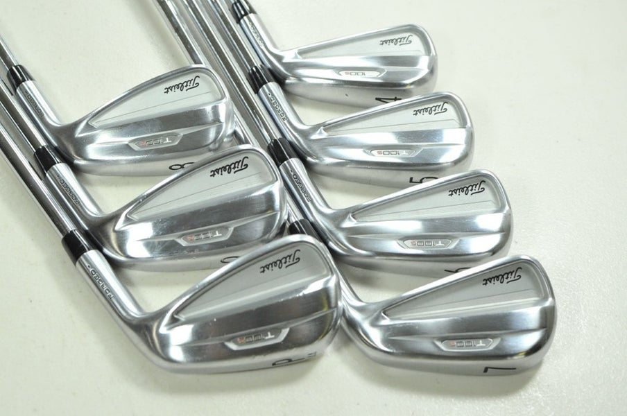 Titleist T100S 2021 4-PW Iron Set X-Stiff Flex Right NS Pro Modus3 Steel #203869