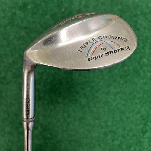 Tiger Shark by Simmons Triple Crown Sand Wedge OS Head LEFT HAND Steel Shaft