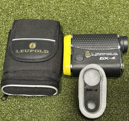 Leupold GX-4 Laser Rangefinder w/ Yellow Aperature - Works Great!