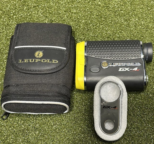 Leupold GX-4 Laser Rangefinder w/ Yellow Aperature - Works Great!