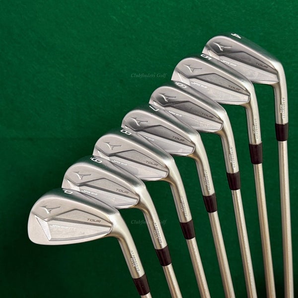 Mizuno JPX 919 Tour Forged 4-PW Iron Set KBS Tour C-Taper 125 s+ Steel Stiff