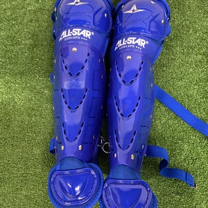 New All Star Player's Series Catcher's Leg Guard | Ages 9-12  13.5"