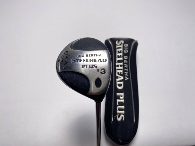 Callaway Steelhead Plus 3 Fairway Wood 15* Regular Steel Mens RH HC