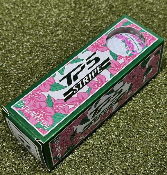 TaylorMade TP5 Stripe Season Opener Limited Edition Golf Balls Masters 1 Sleeve