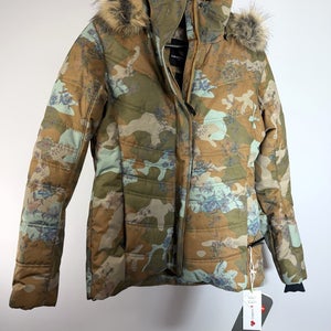 Womens Obermeyer Tuscany II Ski Jacket Vintage Camo Sz 8 NWT