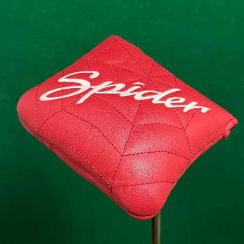 TaylorMade Spider Tour Red 35" Double-Bend Mallet Putter Golf Club w/ HC