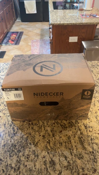 Men's Large Nidecker SUPERMATIC Snowboard Bindings All Mountain (New)