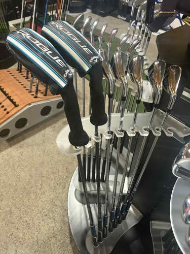 Callaway Rogue X Iron Set 4h,5h,6-PW Buffed, Spec Checked, New Grips