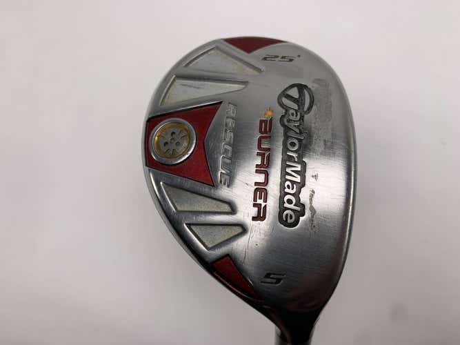 TaylorMade Burner Rescue 5 Hybrid 25* REAX SuperFast 65g Regular Mens RH