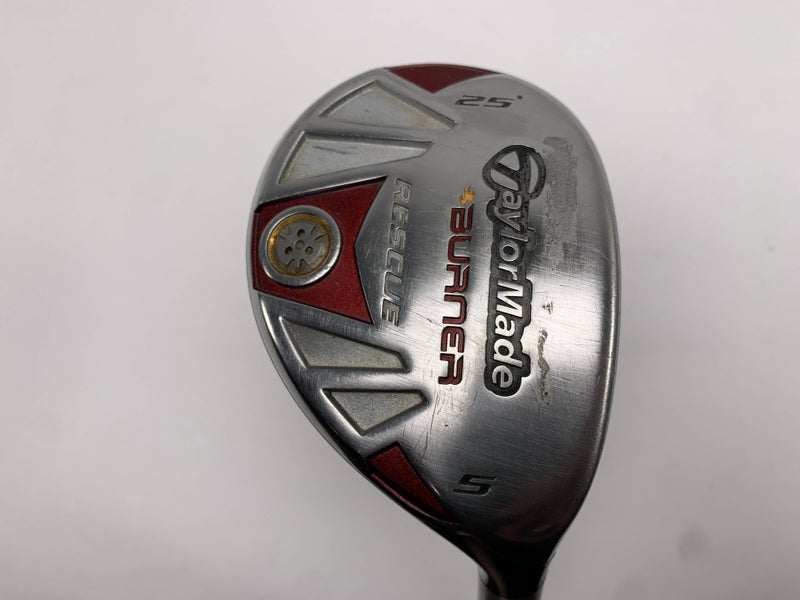 TaylorMade Burner Rescue 5 Hybrid 25* REAX SuperFast 65g Regular Mens RH