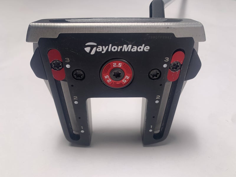 TaylorMade Spider GT Max Small Slant Putter 34" SuperStroke Pistol GTR RH READ