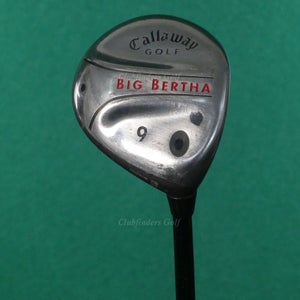 RARE Callaway Big Bertha 2004 Fairway 9 Wood Factory RCH 75w Graphite Firm