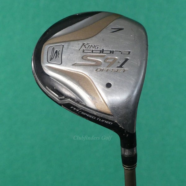 King Cobra S9-1 Offset Fairway 7 Wood Factory Graphite Design Tour AD 45 Seniors