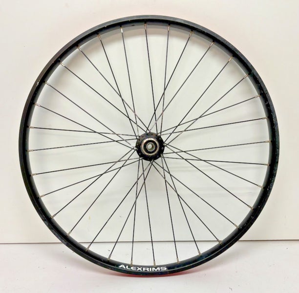 Alexrims MD35 Black Aluminum Disc Brake Thru Axle 26" Rear Wheel Quanta Hub