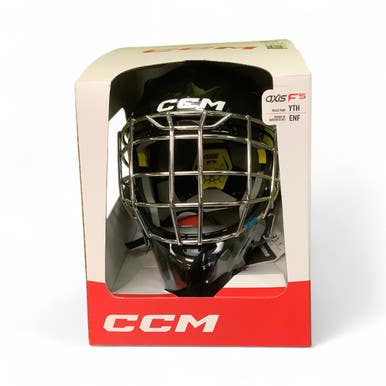 New AXIS F5 GOALIE MASK YTH BL 11686-CCMGFAF5-YTHB
