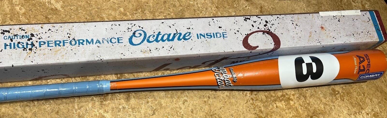 New COMBAT MFG Spec A1 Performance Racer BBCOR Bat (-3) CBB6GLFB3 33/30
