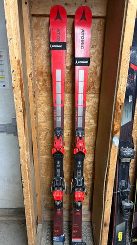 Unisex Atomic 180 cm Racing Redster G9 Skis Max Din 16 (Used)