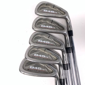 Tommy Armour 845 FS Silver Scot Iron Set 5-9 Regular Steel Mens RH