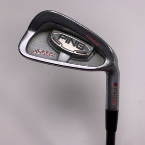 Ping Anser Forged 2010 Single 6 Iron Red Dot 1* Flat Accra 70i Stiff Mens RH