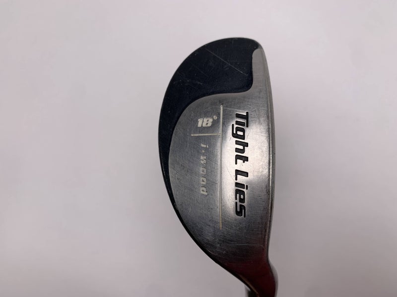 Adams Tight Lies GT i-Wood 2 Hybrid 18* True Temper GT Stiff Steel Mens RH