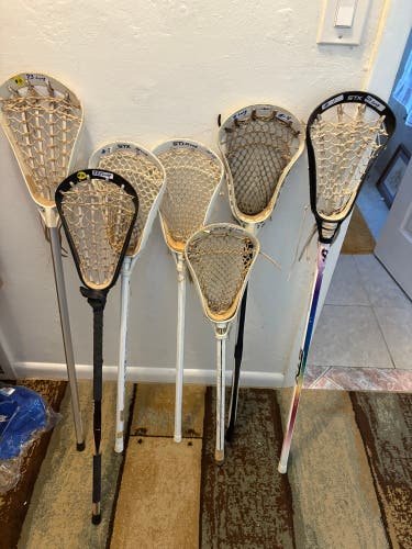 Lacrosse stick lot ! Bundle