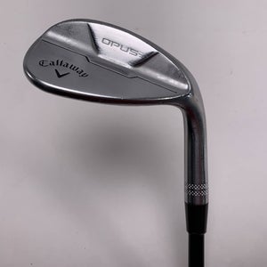 Callaway Opus Brushed Chrome Gap Wedge GW 52* 10 S-Grind DG Mens RH -2"