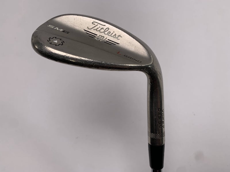 Titleist Vokey SM6 Steel Grey Lob Wedge LW 60* 4 Bounce L-Grind Wedge RH