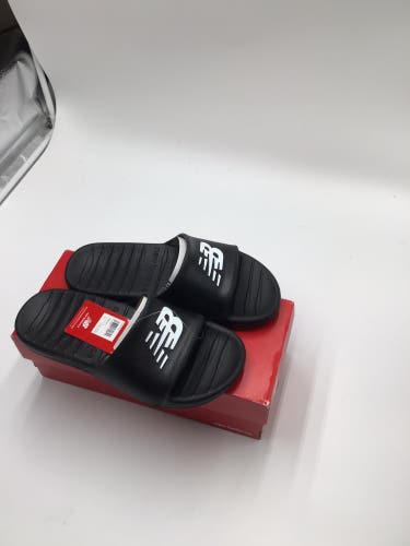 Black Unisex Adult New Balance Sandals (New)
