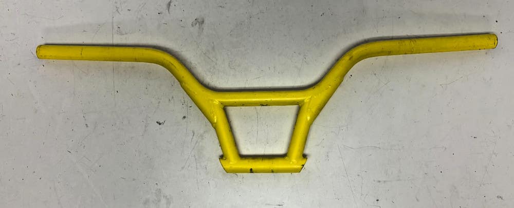 Vintage(?) 695mm Yellow CrMo BMX Handlebar 22.2mm Clamp Satisfaction Guaranteed
