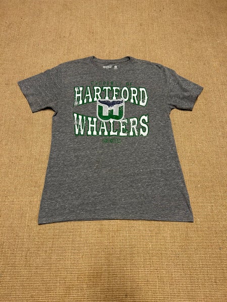 Vintage CCM Hartford Whalers Retro NHL T-Shirt Adult Medium