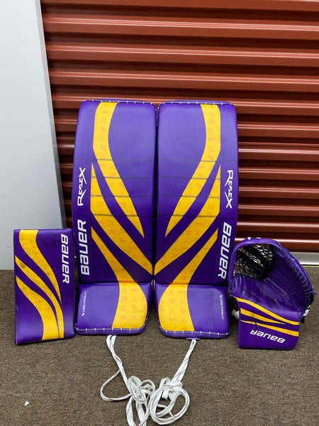 34 + 1.5 2025 Bauer Supreme Shadow Regular Goalie Full Set Pro Stock