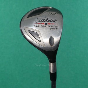Titleist Pro Trajectory 980F Fairway 17 4 Wood TT Dynamic Gold S300 Steel Stiff