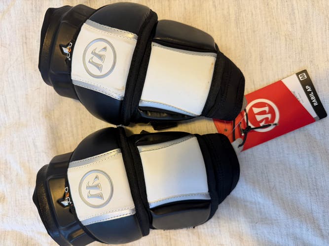 Medium Adult Warrior Rabil Next Arm Pads (New)