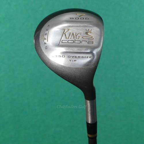 King Cobra .350 Oversize Tip Offset Fairway 7 Wood Factory Graphite Medium