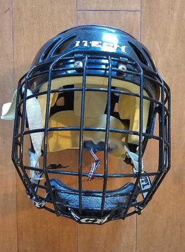 Senior Medium Itech HC15 Hockey Helmet with Small Full Face Mask RBE III (Used)