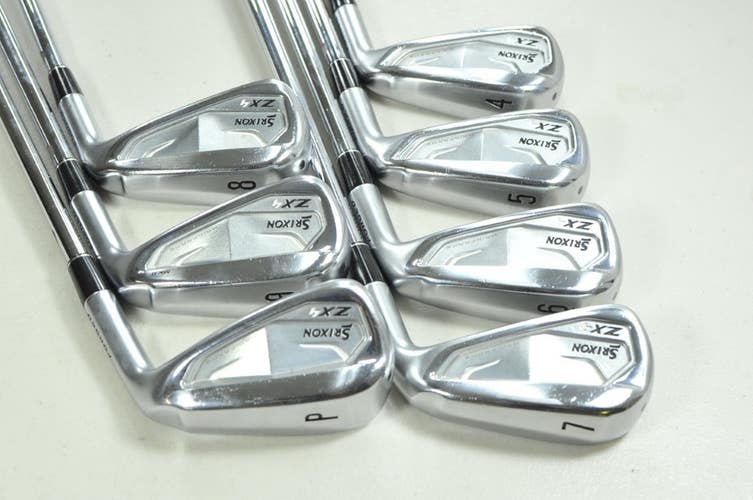 Srixon ZX4 MKII 4-PW Iron Set Regular Flex RH KBS Tour C-Taper 95g Steel #204772