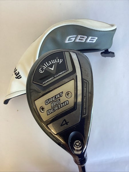 Callaway Great Big Bertha Forged Carbon 4-Hybrid 20* Helium F1 Ladies Graphite